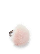 Crown 1 - Ring with mink fur